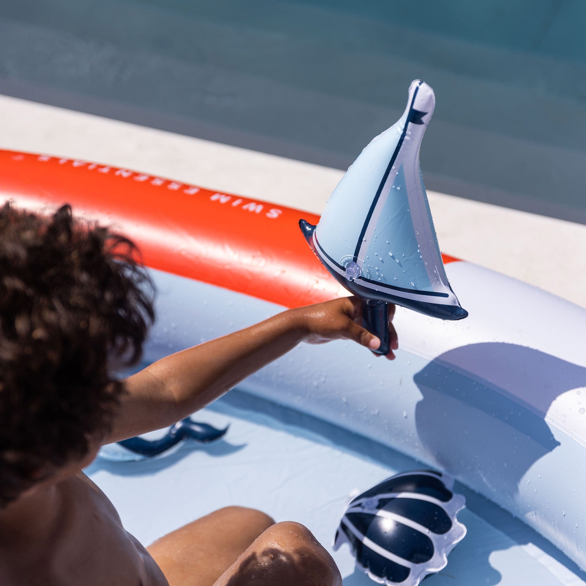 Play Pool - Multicolor - Ocean Stripes