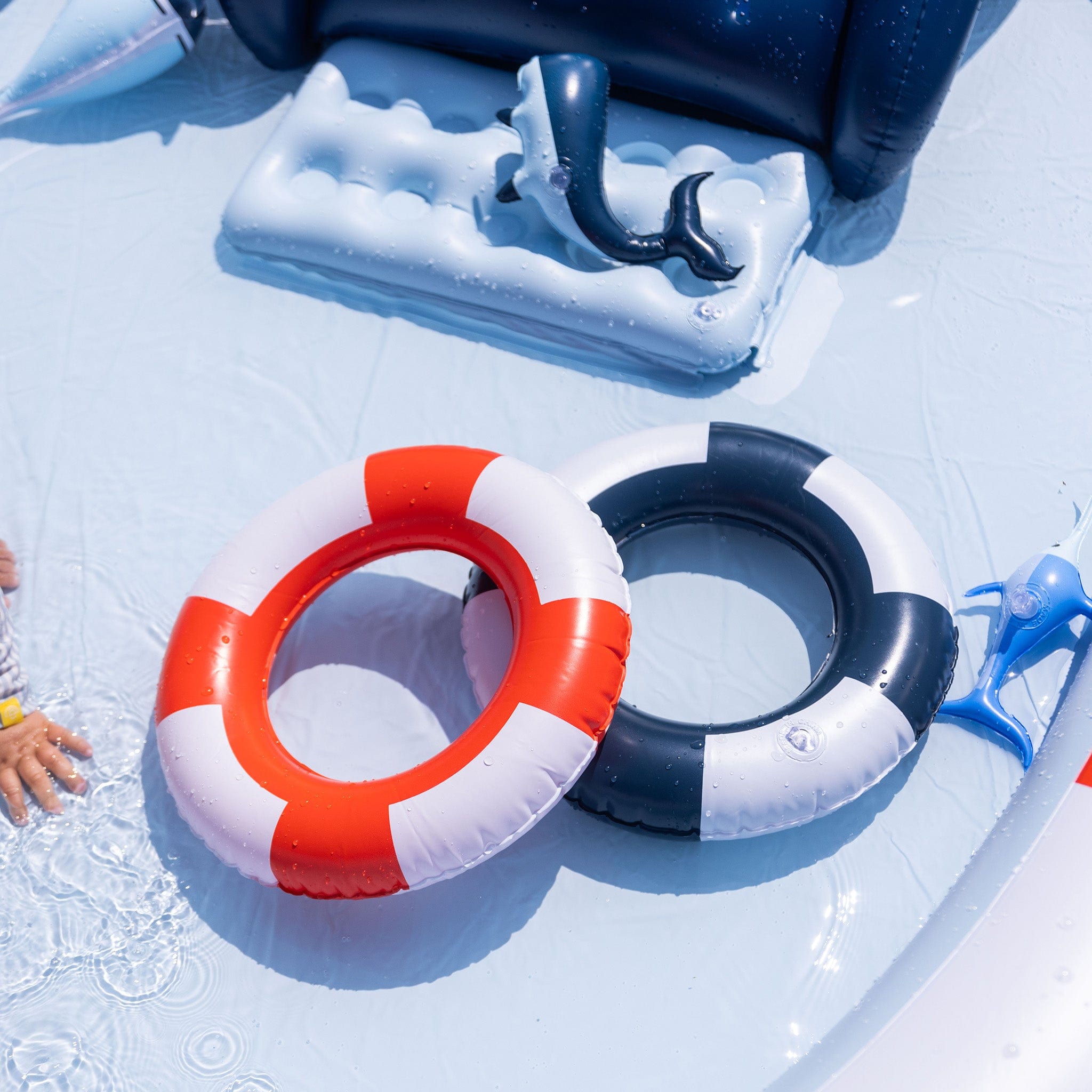 Play Pool - Multicolor - Ocean Stripes