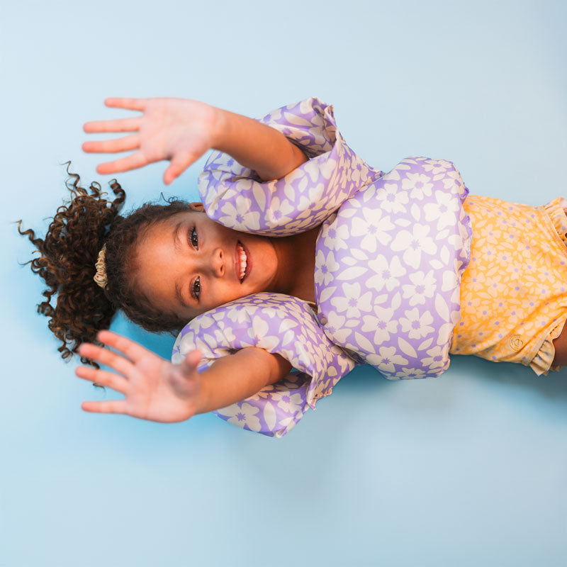 Puddle Jumper - Purple - Florish - 2/6 Years