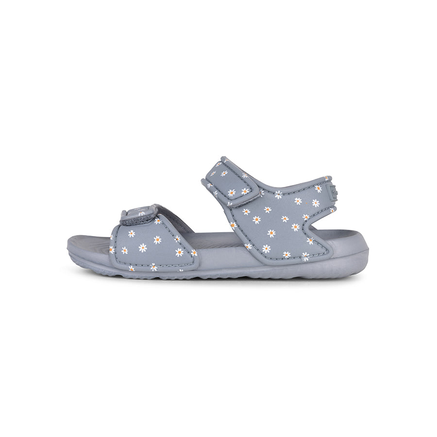 Sandals - Blue - Daisy Flower