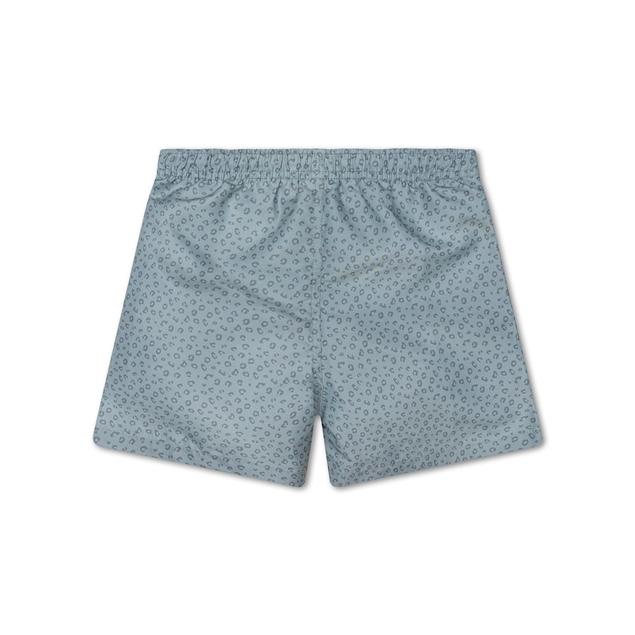 Swim Shorts - Green - Leopard