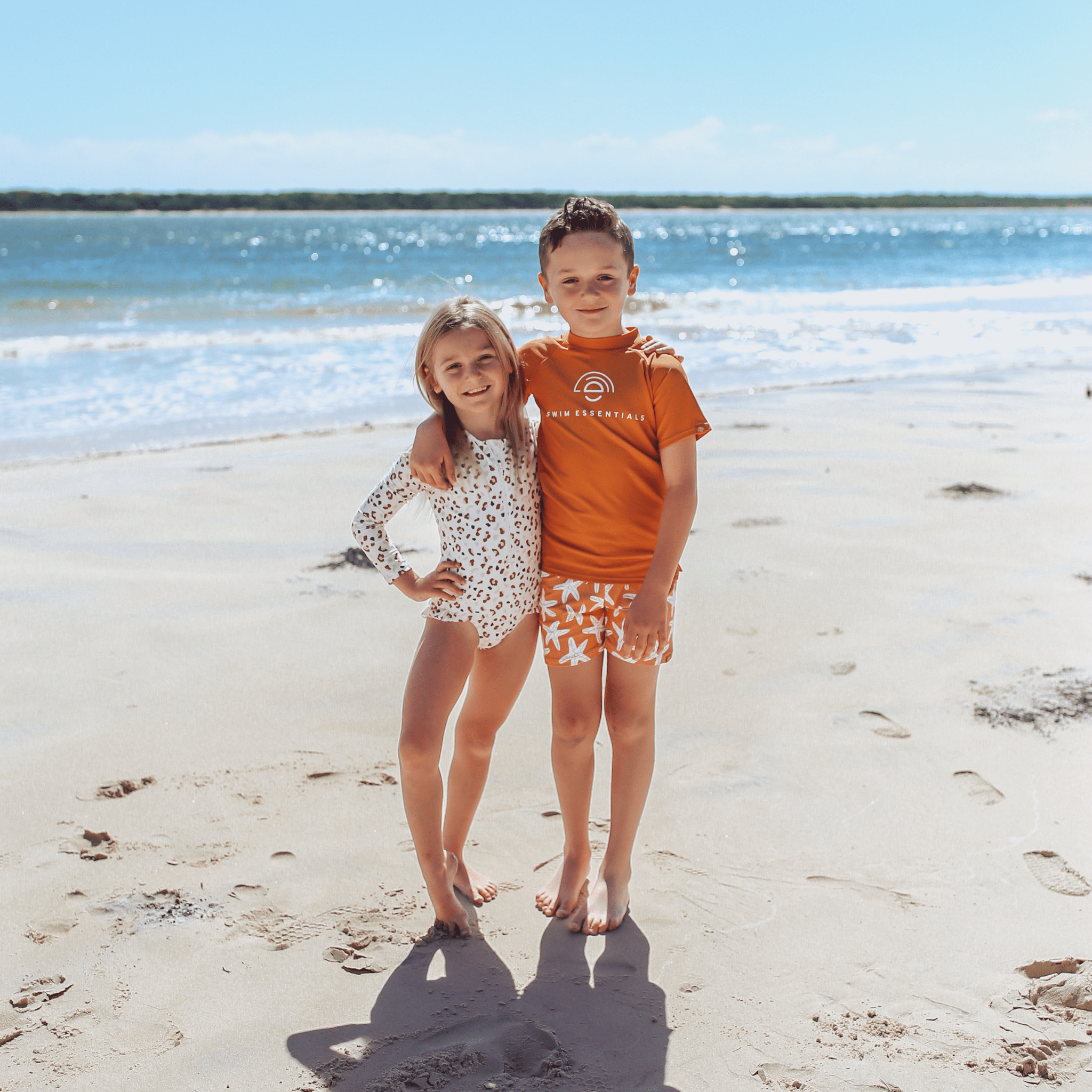 Swim Boxer - Orange - Seastar