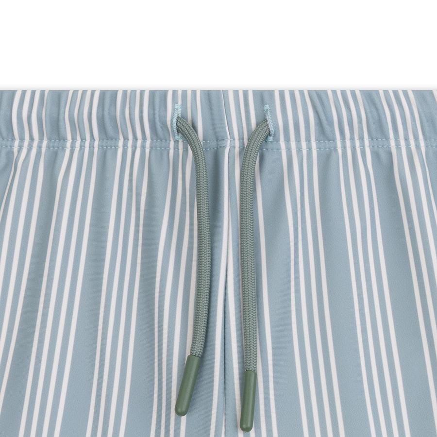 Swim Boxer - Green - Resort Stripe