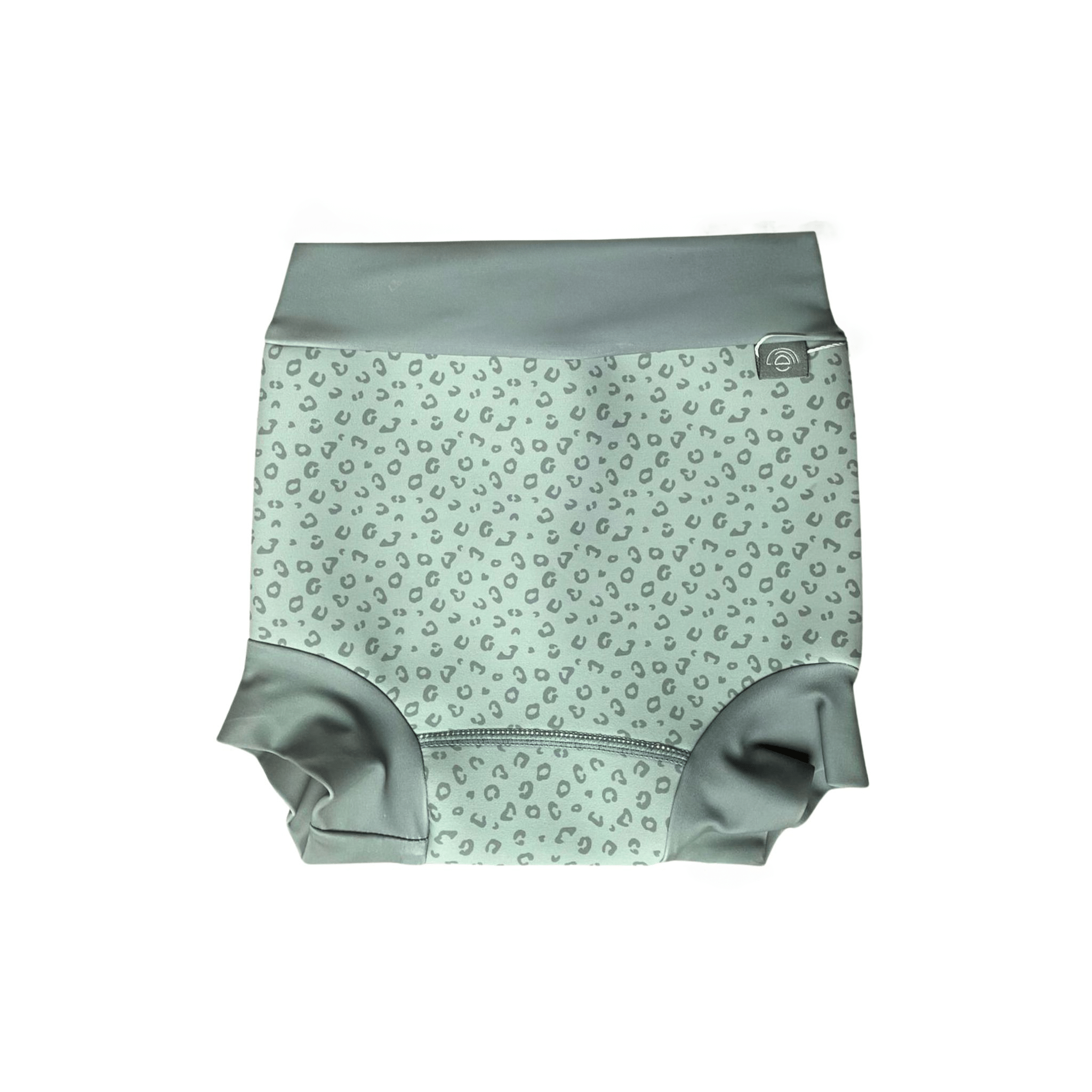 Swim Diaper - Neoprene - Green - Leopard