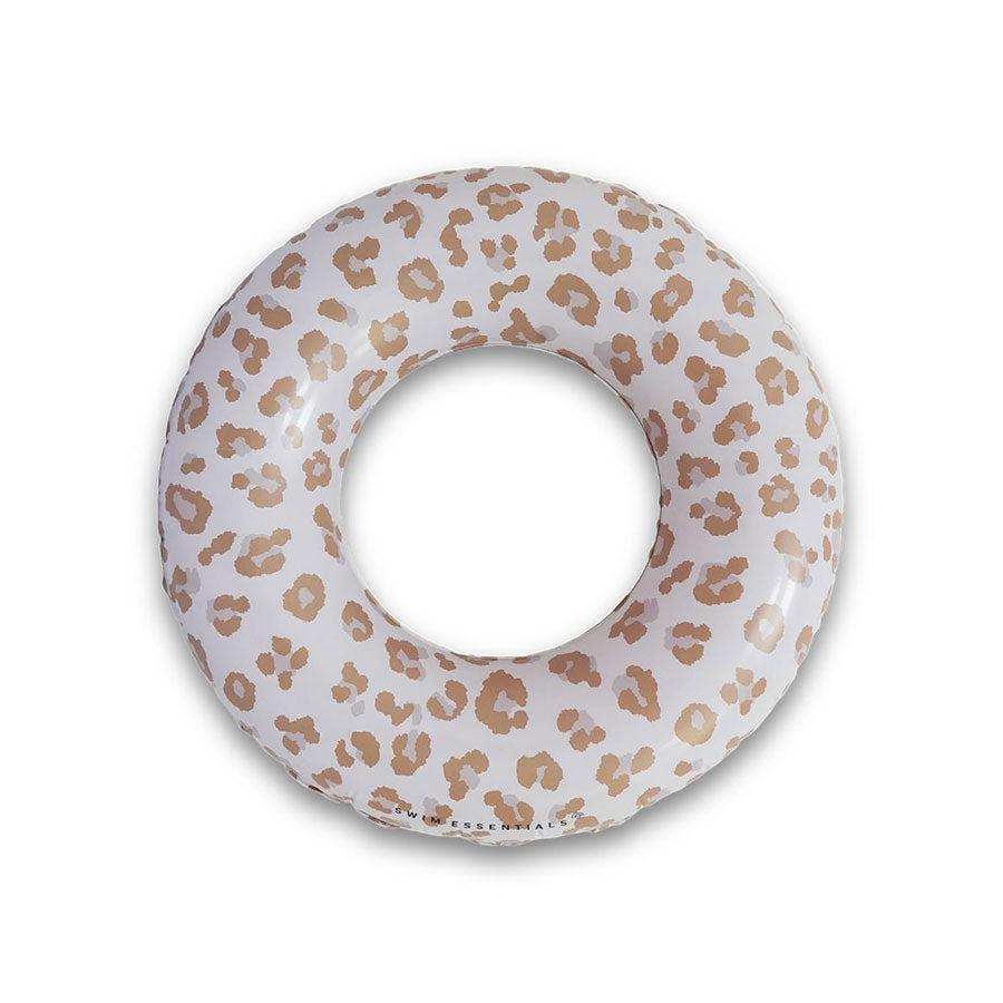 Swim Ring - Beige - Leopard - Ø 90 cm