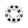 Swim Ring - Black/White - Football - Ø 90 cm
