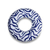 Swim Ring - Blue/White - Vibrant Stripes - Ø 102 cm