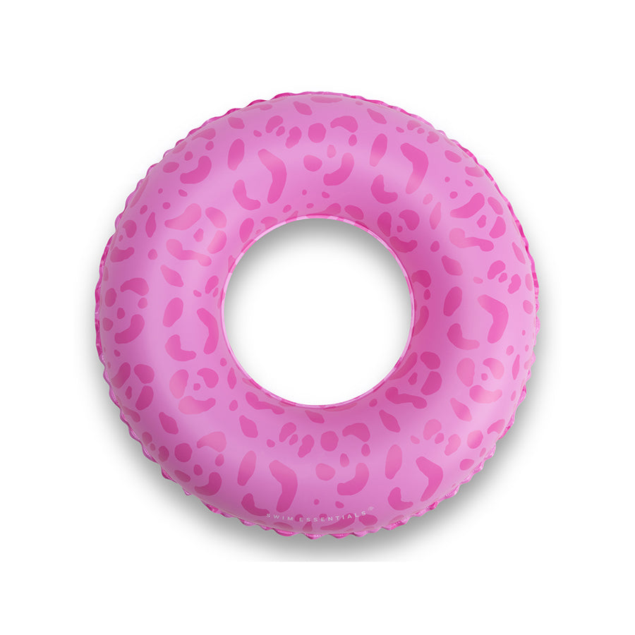 Swim Ring - Pink - Leopard - Ø 55 cm