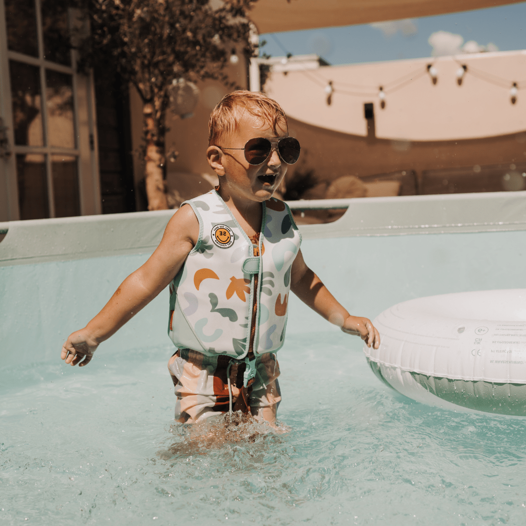 Swim Vest - Multicolor - Abstract - 3/6 Years