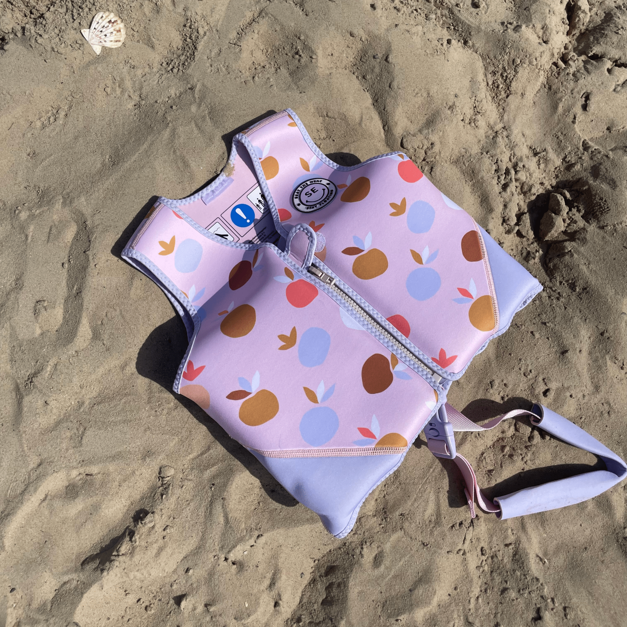 Swim Vest - Multicolor - Summer Fruits - 3/6 Years