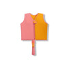 Swim Vest - Orange/Pink - Vivid Clash - 3/6 Years