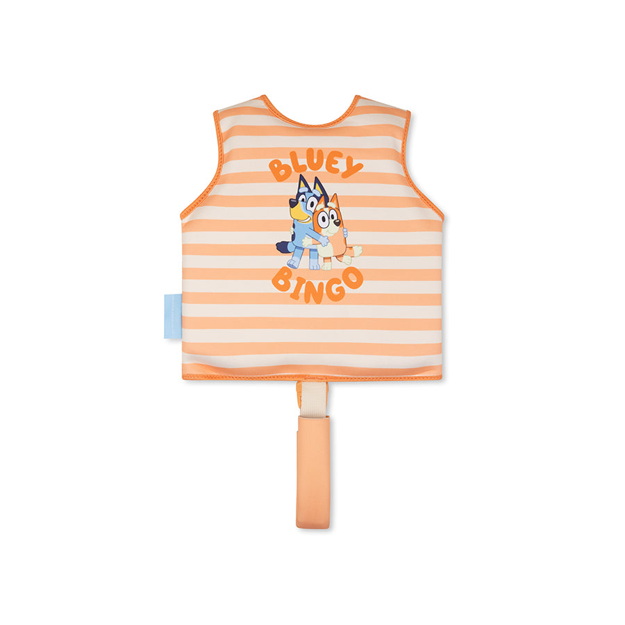 Swim Vest - Orange - Bluey