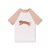 Swimming T-Shirt - Short Sleeve - Brown - Roamer
