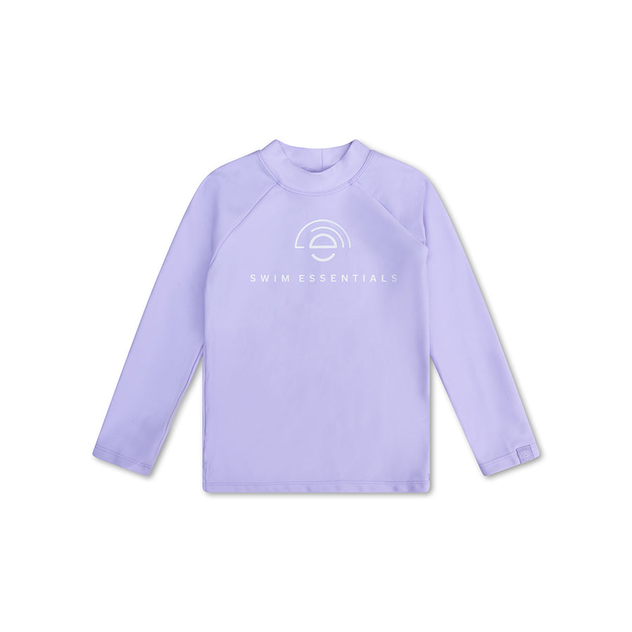 Swimming T-Shirt - Long Sleeve - Lila - Pure Tones