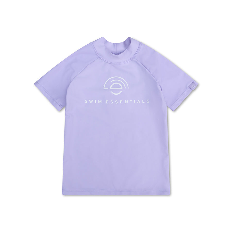 Swimming T-Shirt - Short Sleeve - Lila - Pure Tones
