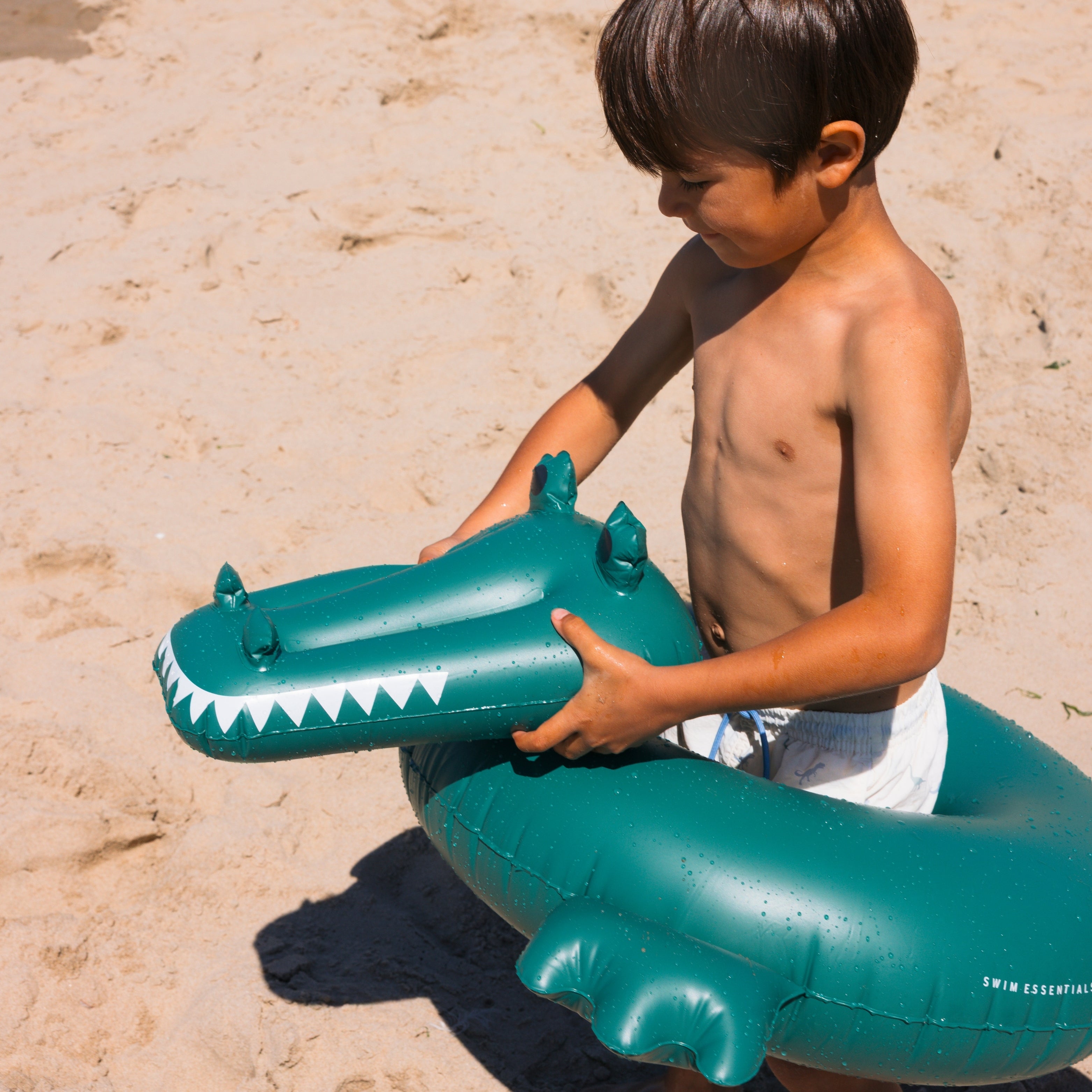 Swim Ring Crocodile - Green - Dreamscape - Ø 65 cm