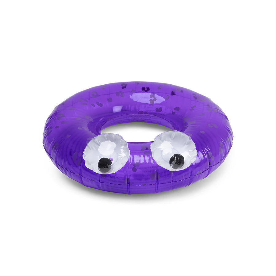 Swim Ring Animal - Purple - Leopard - Ø 65 cm