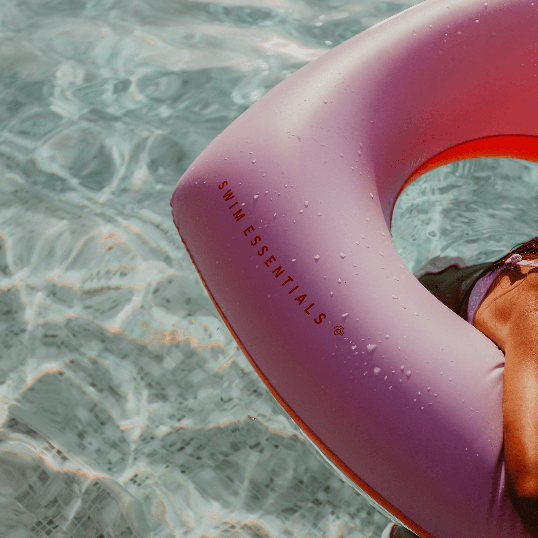 Swim Ring - Purple/Red- Iconic Tones