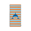 Beach Towel Microfiber - Multicolor - Tropic Shark - 135 x 65 cm
