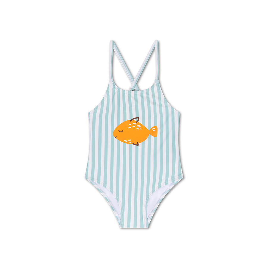 Swimsuit Girls - Green/White - Crosslines